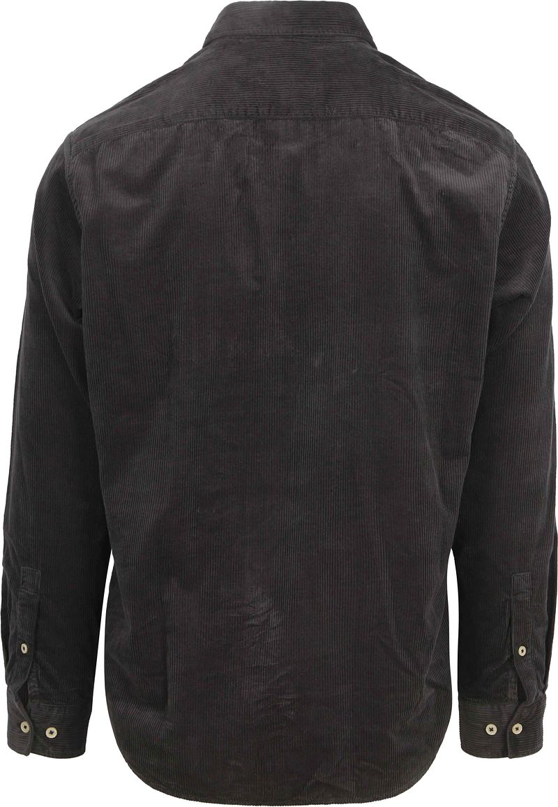 Marc O'Polo Overhemd Corduroy Antraciet