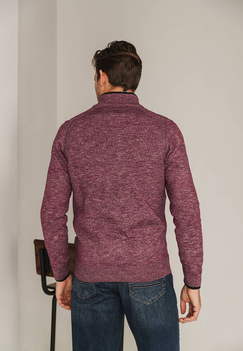 State of Art Half Zip Trui Rood