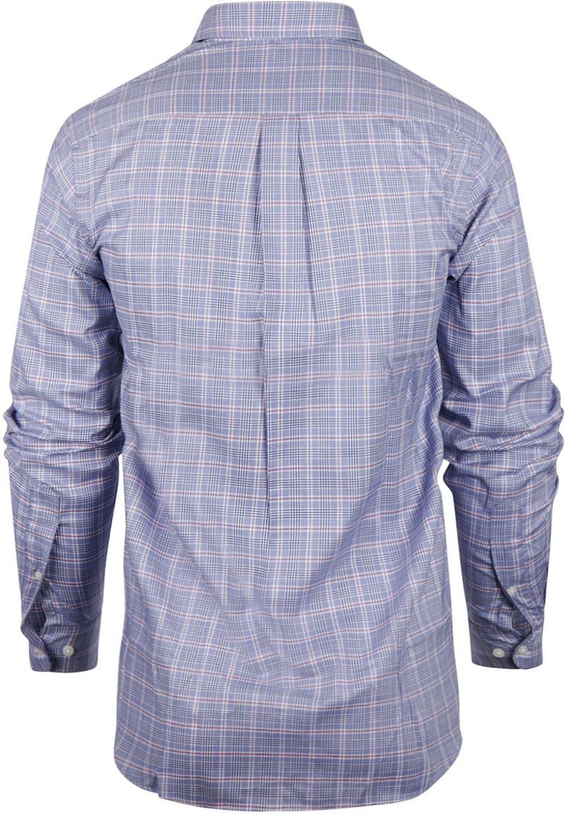 Steppin' Out Hemd Slim-Fit Karos Blau Rot - Größe XXL günstig online kaufen