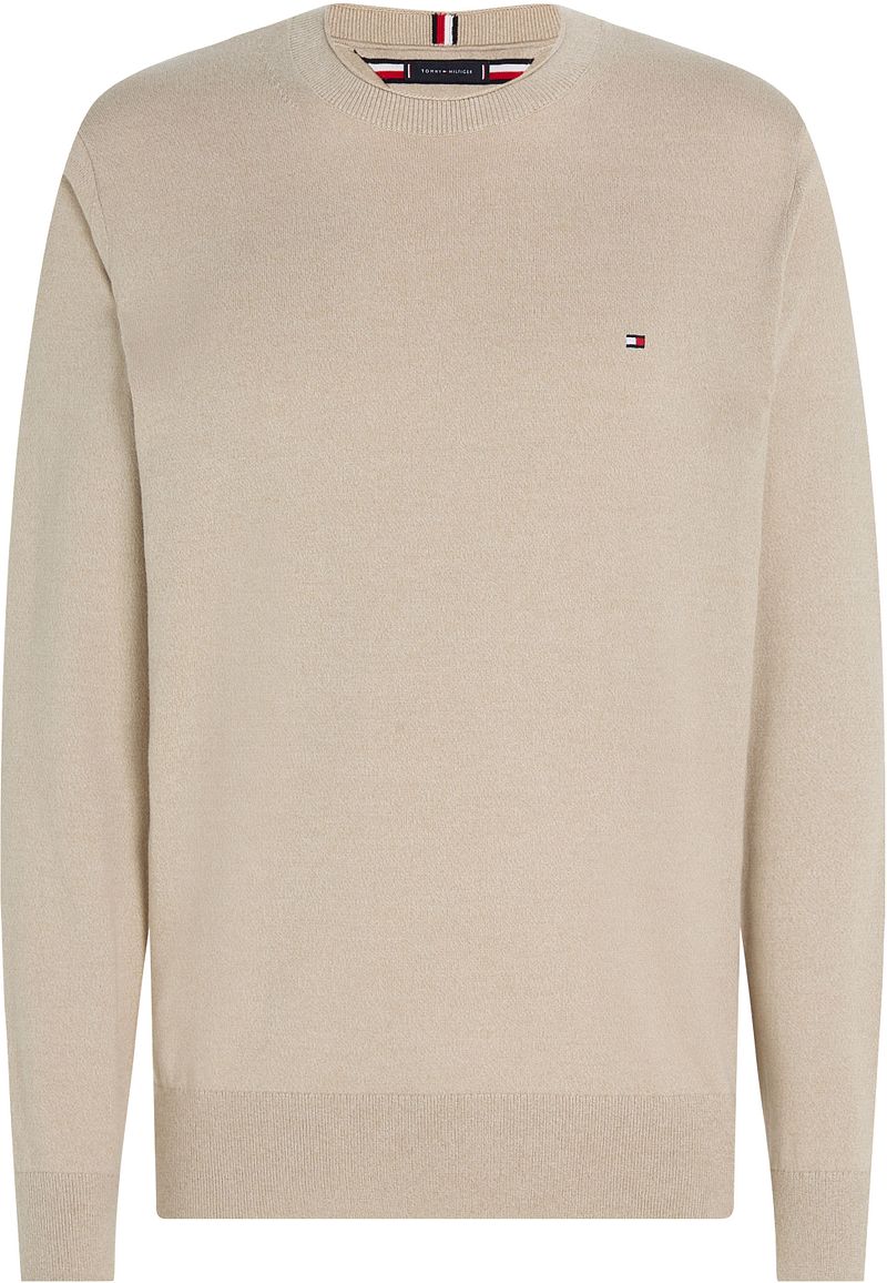 Tommy Hilfiger Pullover Beige Mouliné - Größe M günstig online kaufen