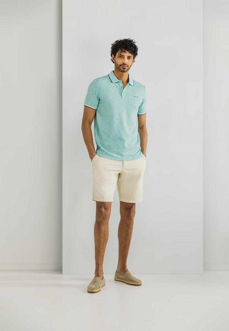 State of Art Polo Slubmelange Hellblau - Größe XL günstig online kaufen