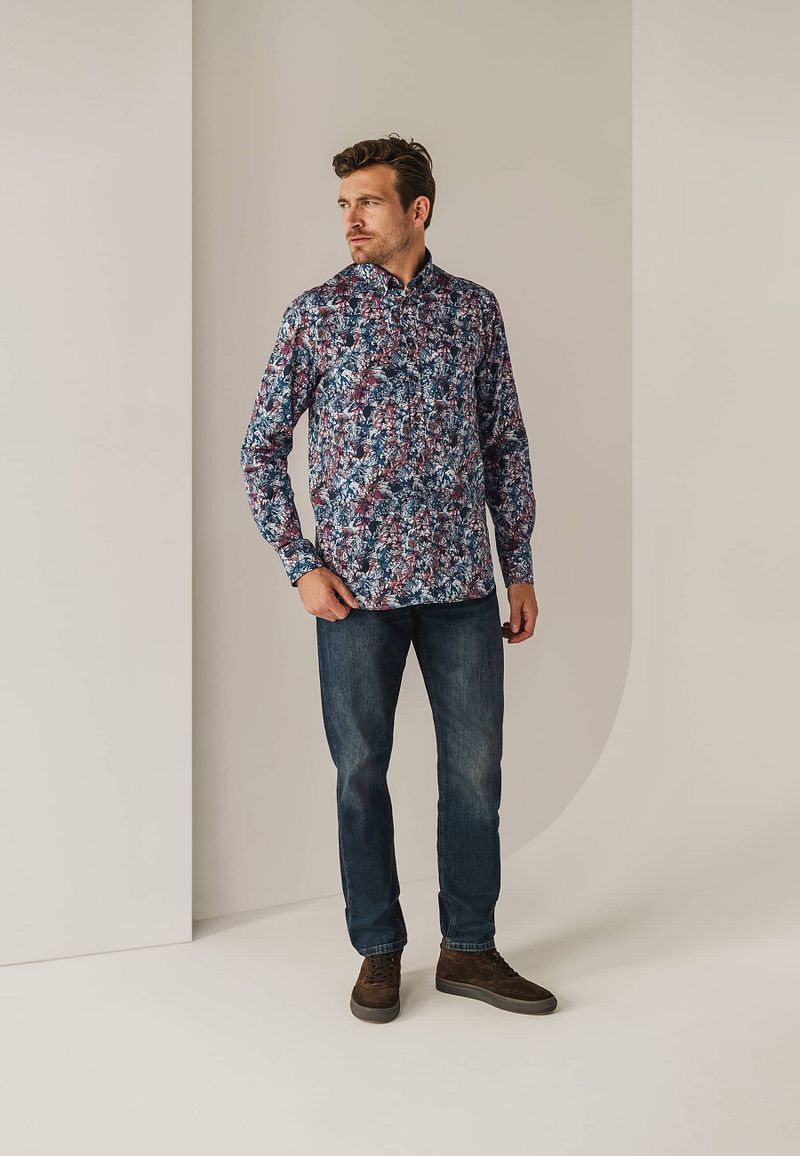 State Of Art Hemd Druck Multicolour - Größe M günstig online kaufen