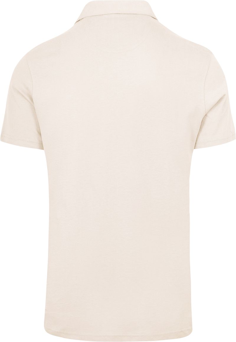 KING Essentials The James Poloshirt Ecru