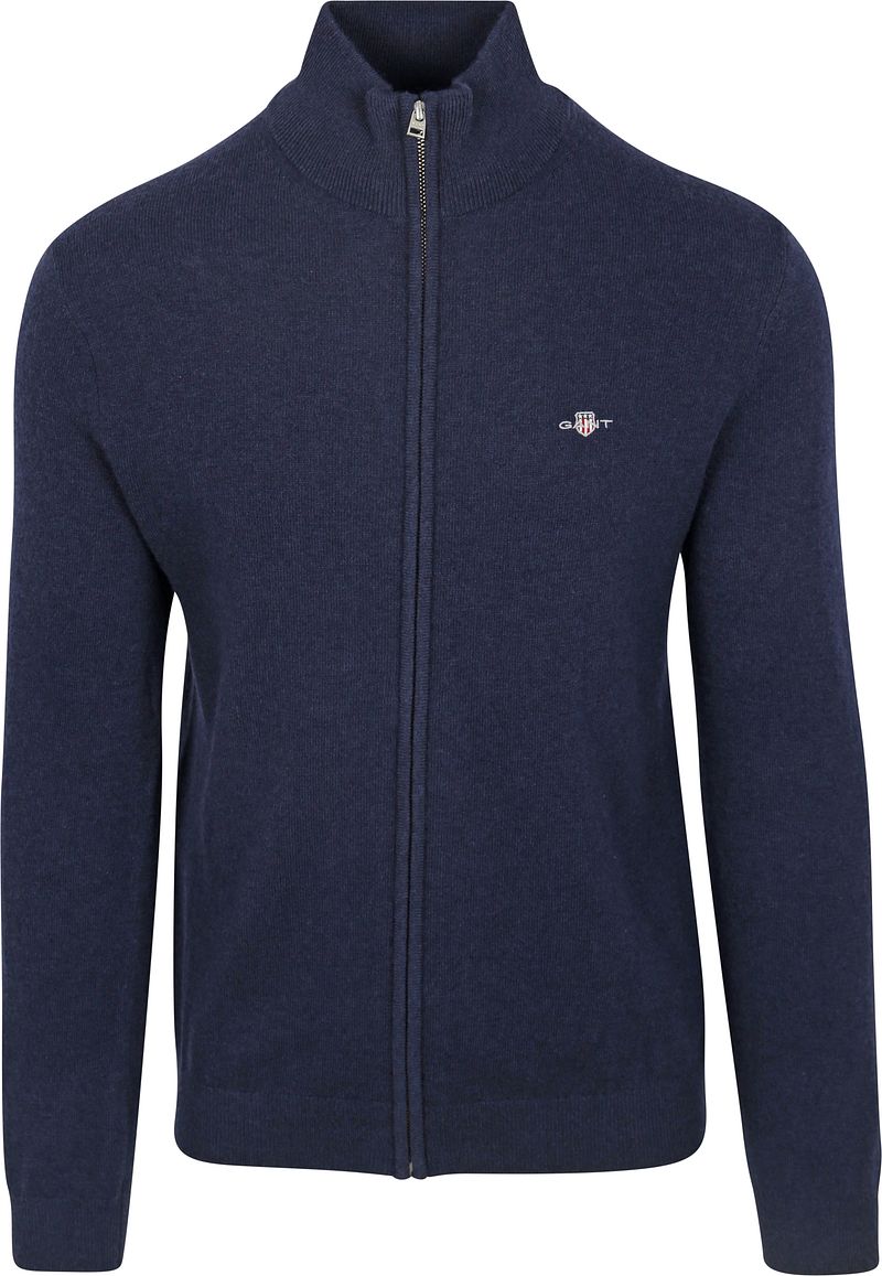 Gant Vest EXTRAFINE LAMBSWOOL ZIP CARDIGAN
