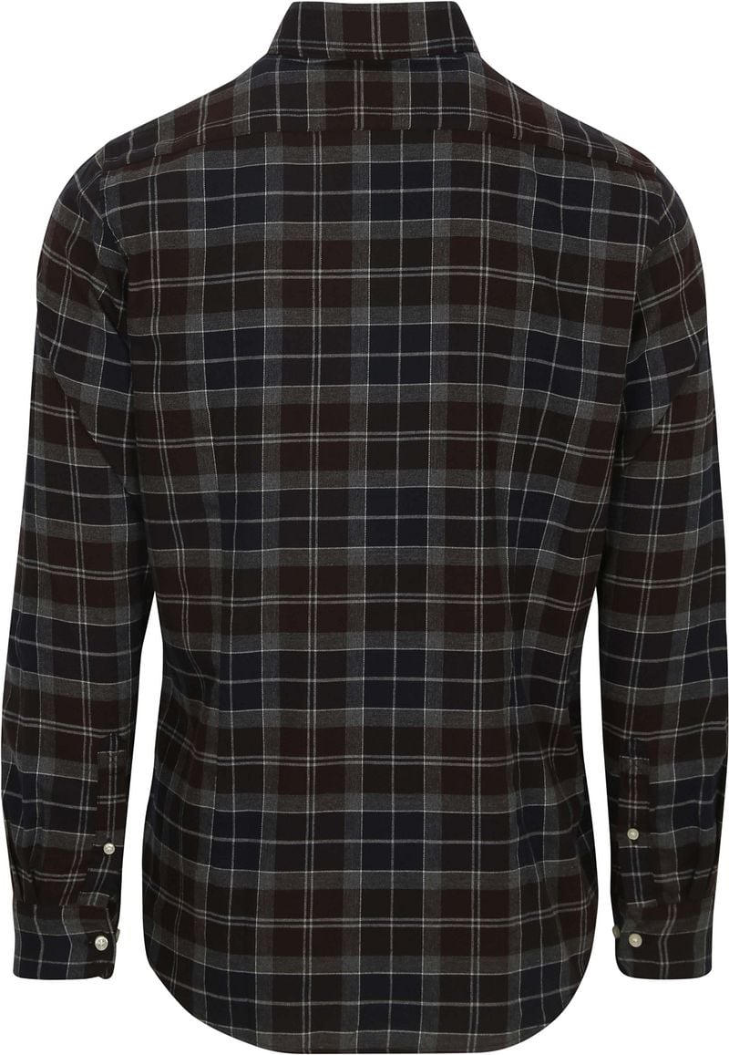 Barbour Fortrose Hemd Tartan Navy Braun - Größe XXL günstig online kaufen