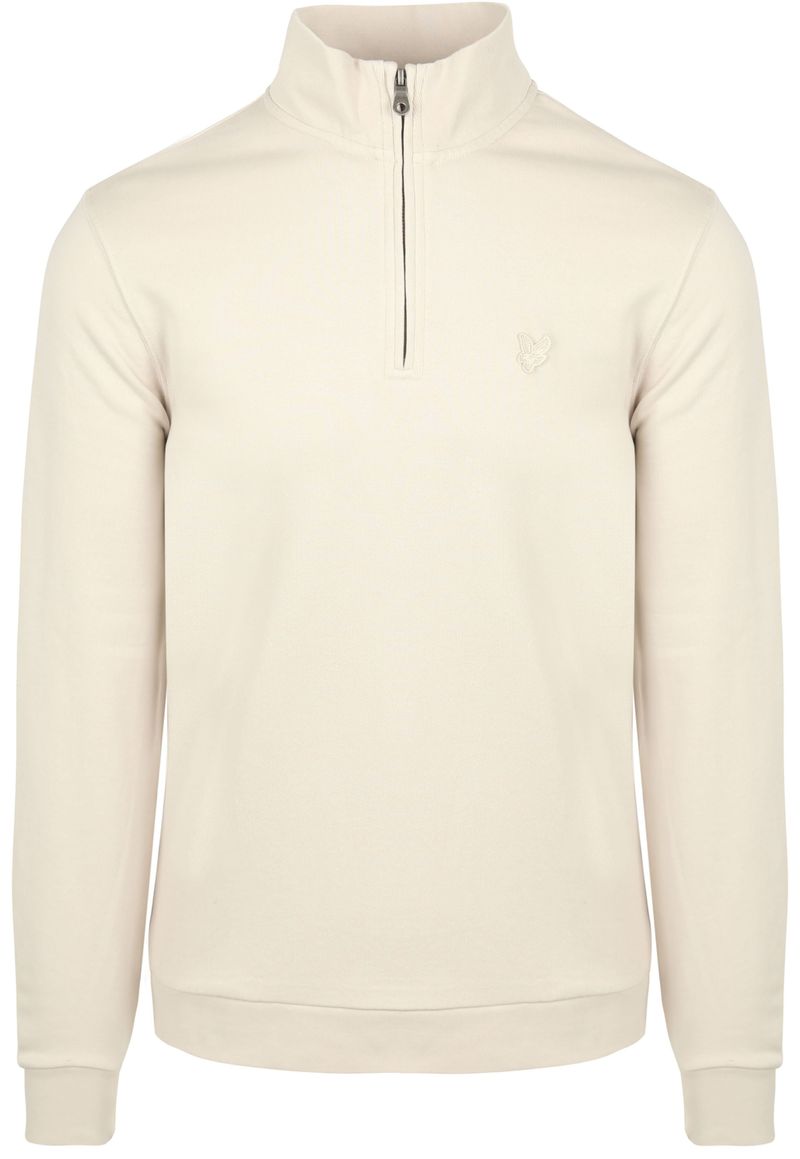 Lyle and Scott Lyle & Scott Half Zip Pullover Tonal Ecru