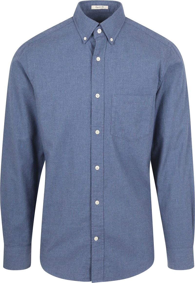 Gant Flanell Hemd Blau - Größe 3XL günstig online kaufen