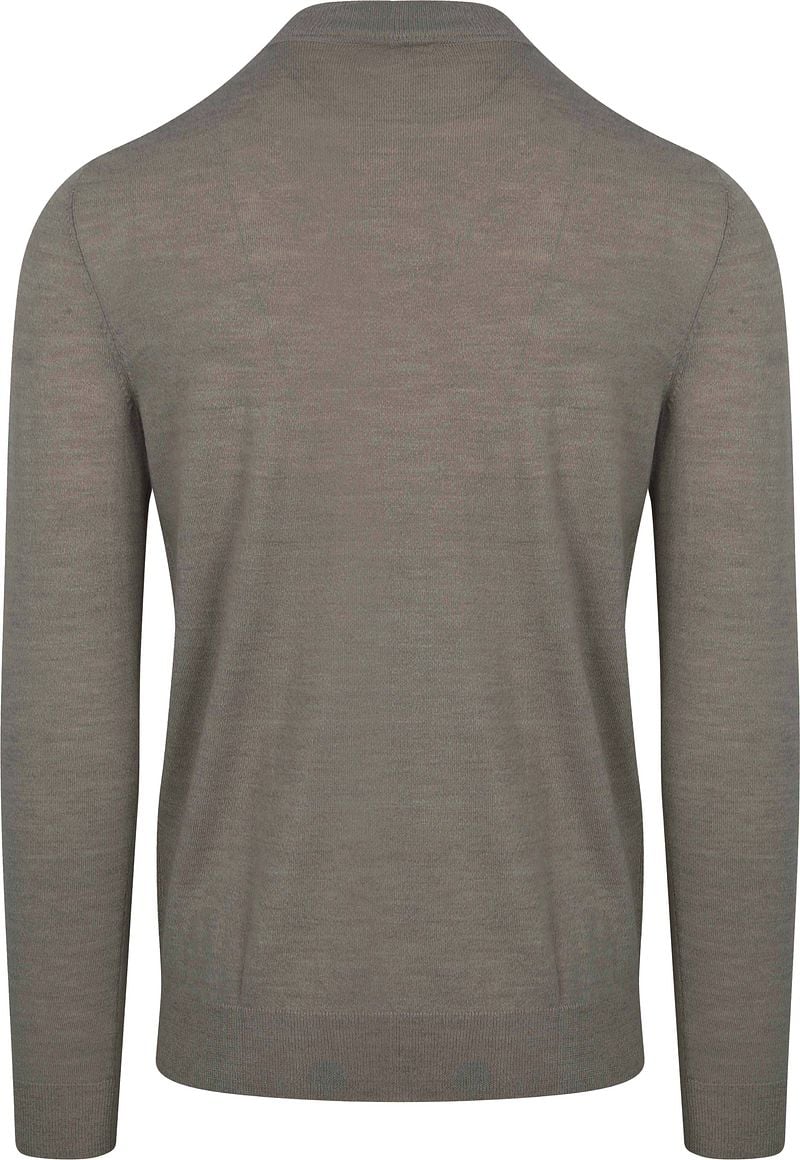 Profuomo Turtleneck Merino Pullover Grün - Größe XXL günstig online kaufen