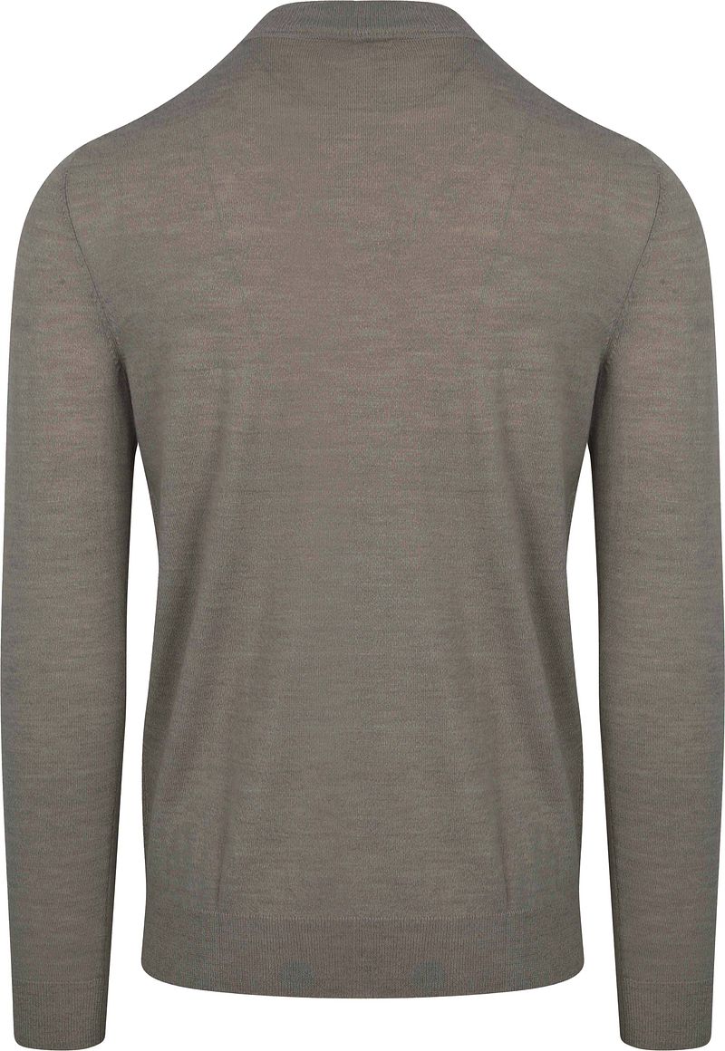 Profuomo Turtleneck Merino Pullover Grün - Größe XXL günstig online kaufen