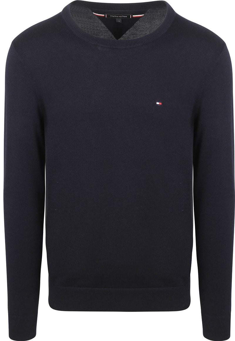 Tommy Hilfiger Pullover Essential Navy - Größe S günstig online kaufen