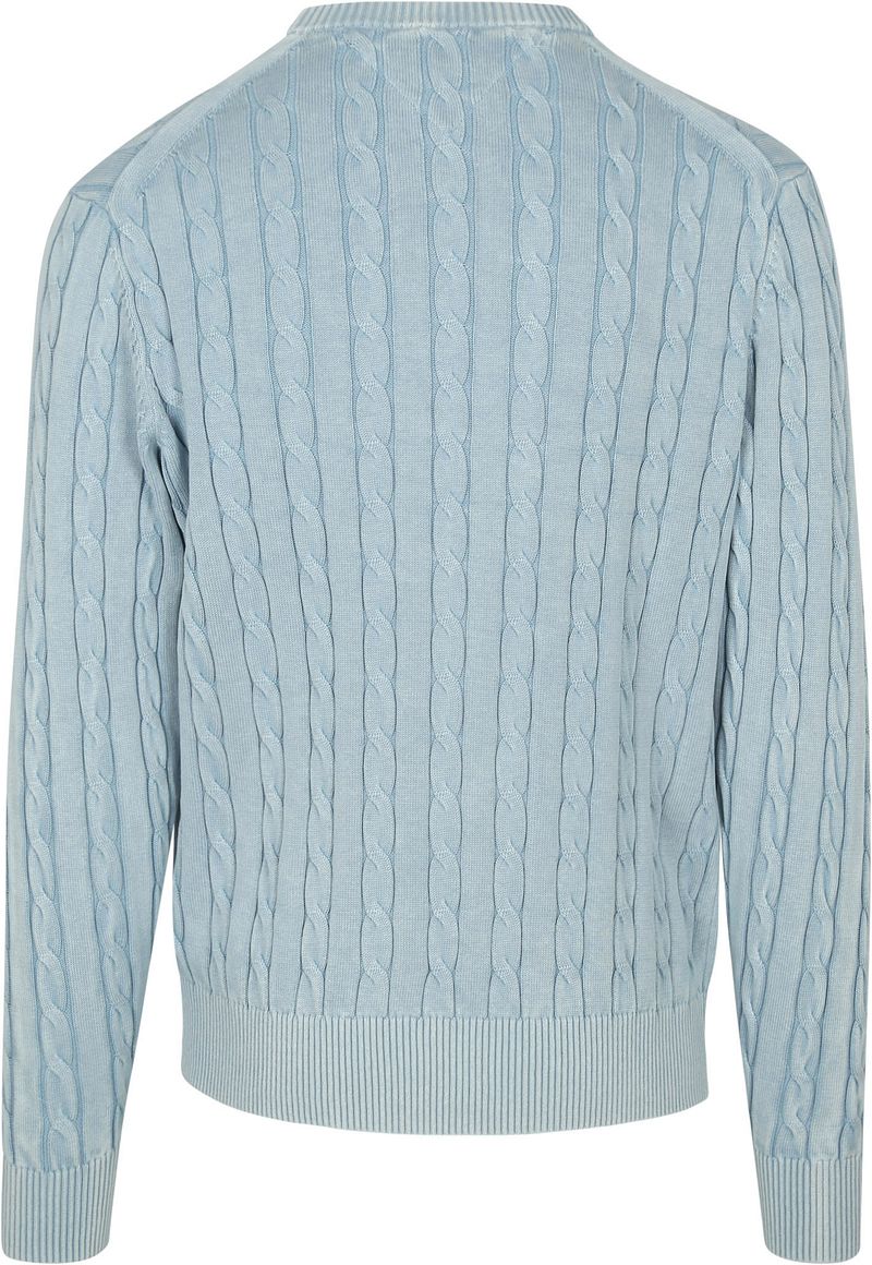 Tommy Hilfiger Pullover Cable Lichtblauw