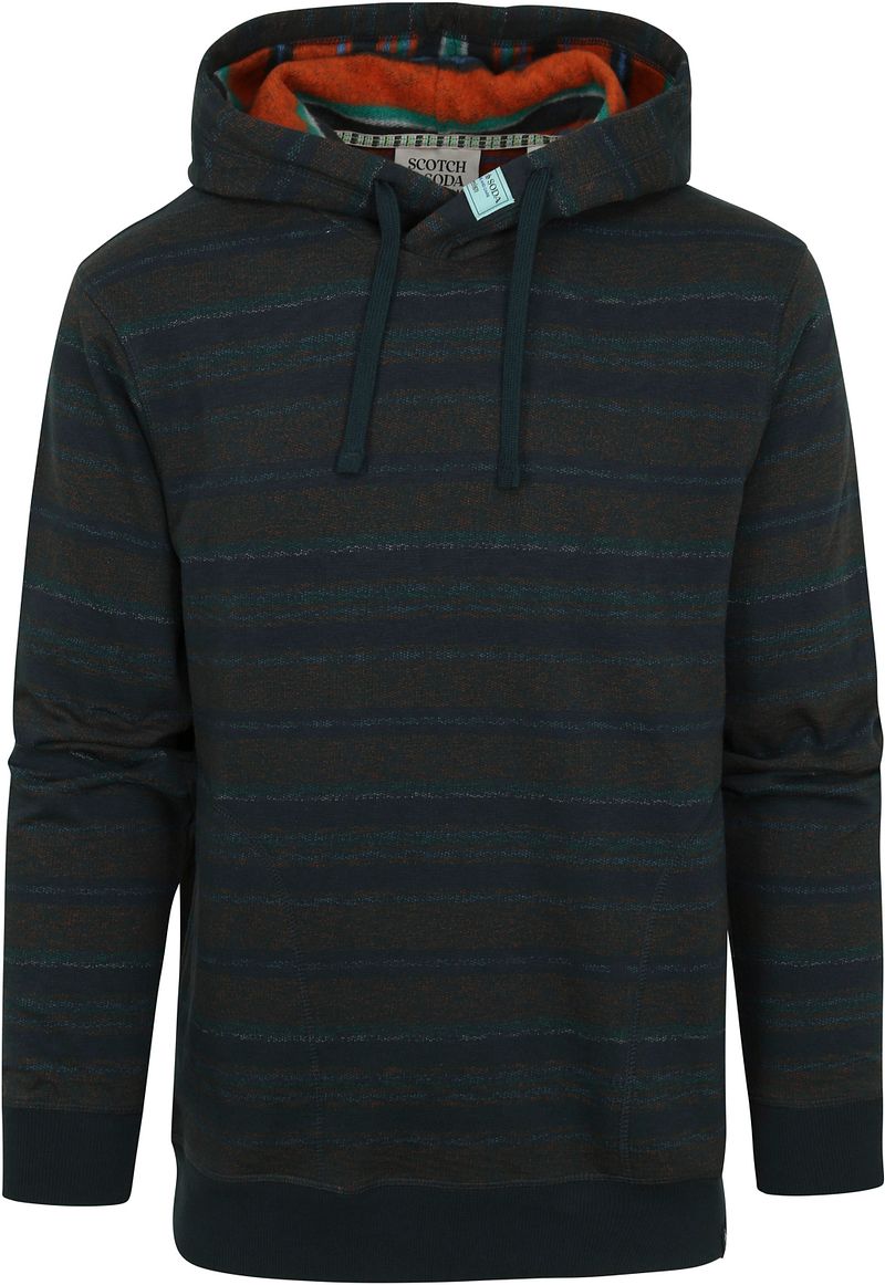 Scotch and Soda Hoodie Contraste Foncé Vert foncé Vert taille S