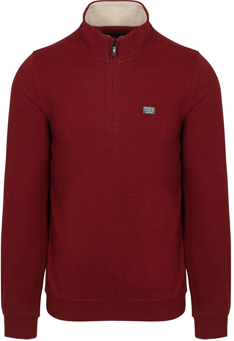 NZA Halfzip Samuel Cherry red - Größe L günstig online kaufen
