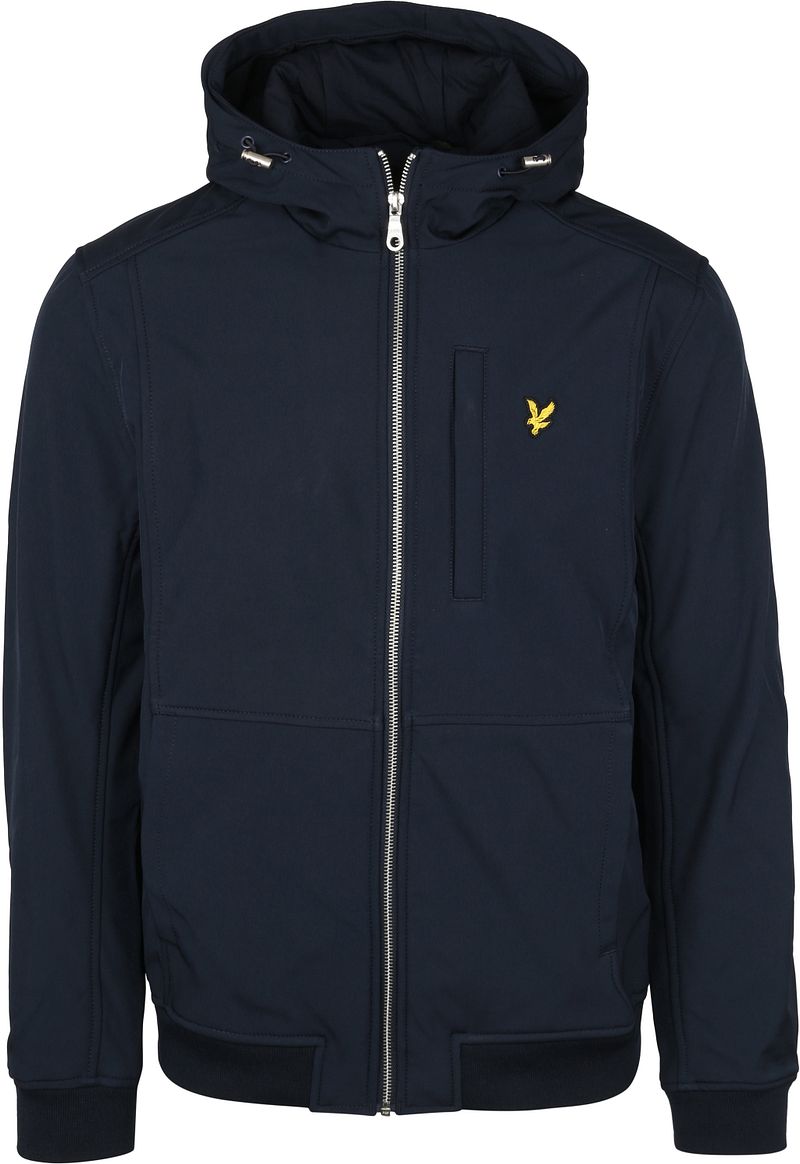 Lyle & Scott Softshell Jas Donkerblauw