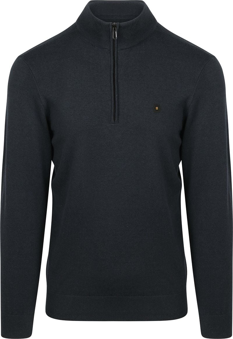 No Excess Halfzip Pullover Navy  - Größe XXL günstig online kaufen