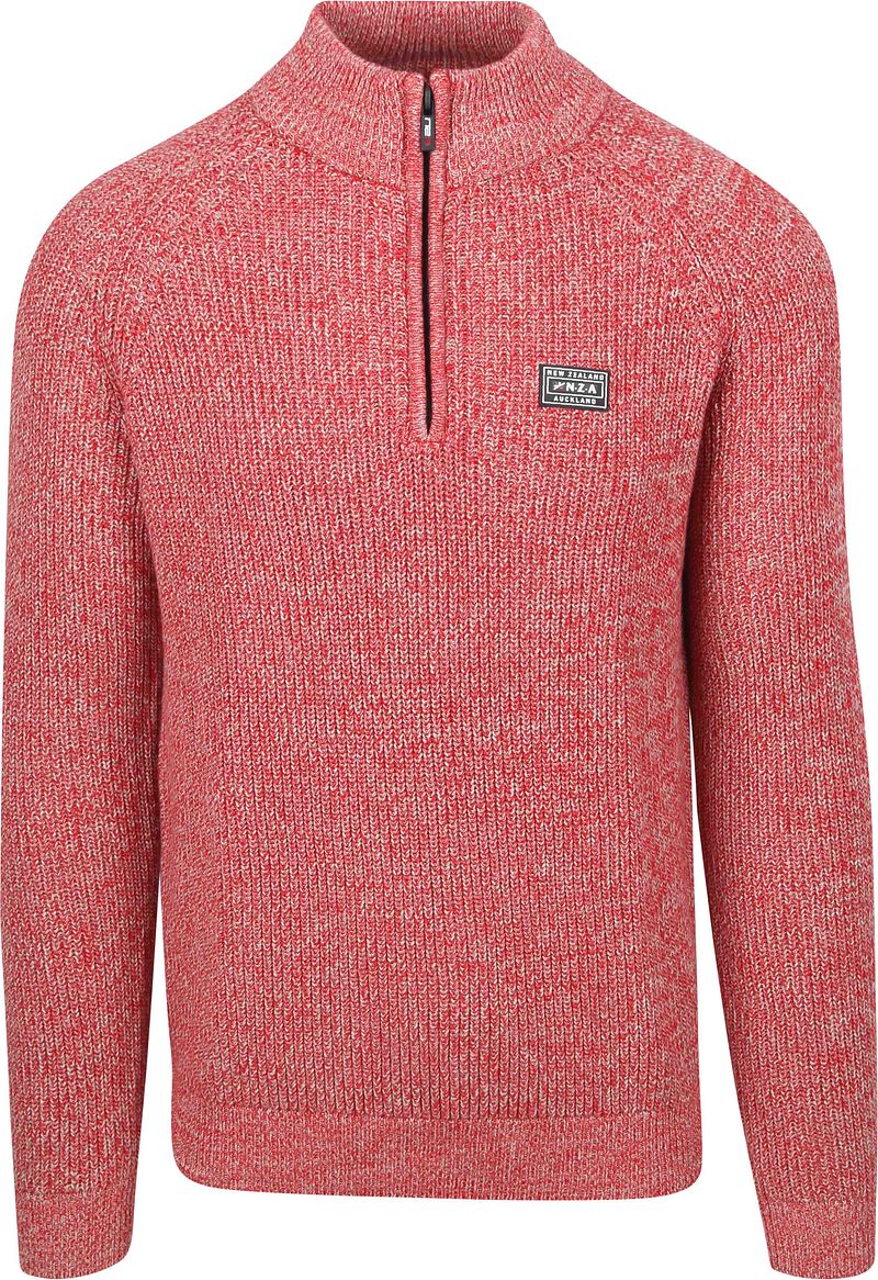 NZA Half Zip Pullover Drake Rot - Größe XXL günstig online kaufen