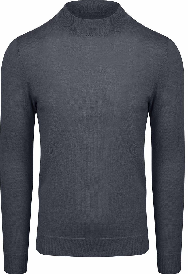 Profuomo Turtleneck Merino Pullover Anthrazit - Größe S günstig online kaufen