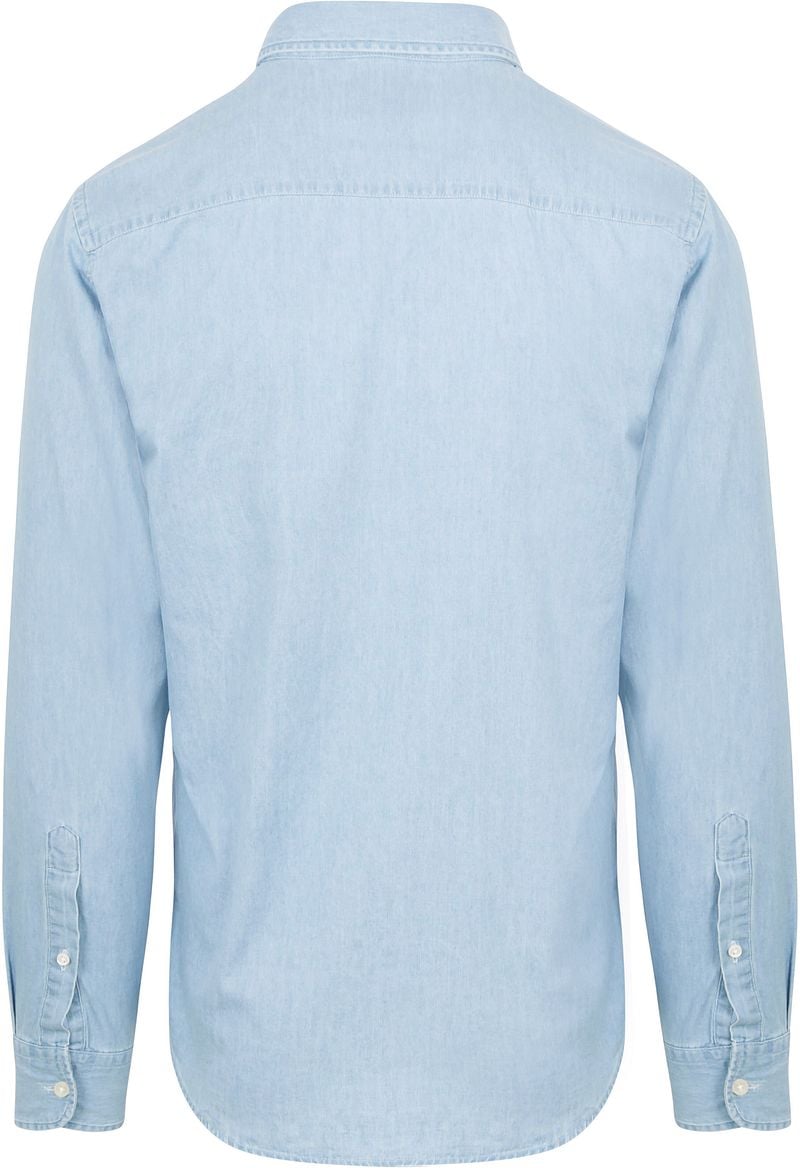 KING Essentials The Tommy Denim Overhemd Chambray Lichtblauw