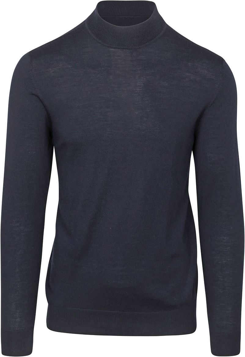 Profuomo Turtleneck Trui Merino Navy