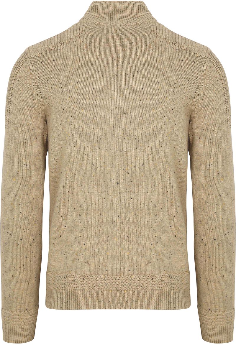 NZA Pullover Mocker Conor Melange Warm Beige - Größe M günstig online kaufen