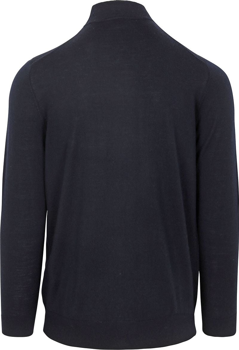 Profuomo Turtleneck Merino Pullover Blau - Größe XXL günstig online kaufen