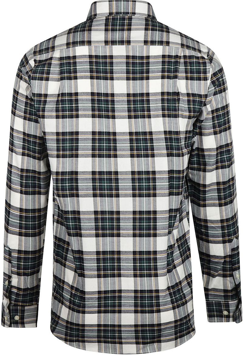 Steppin' Out Flanel Overhemd Ruit Zwart Groen