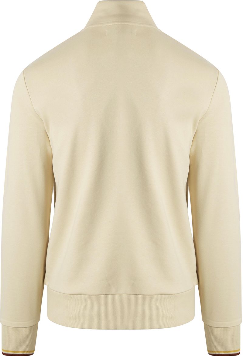 Fred Perry Half Zip Trui Ecru