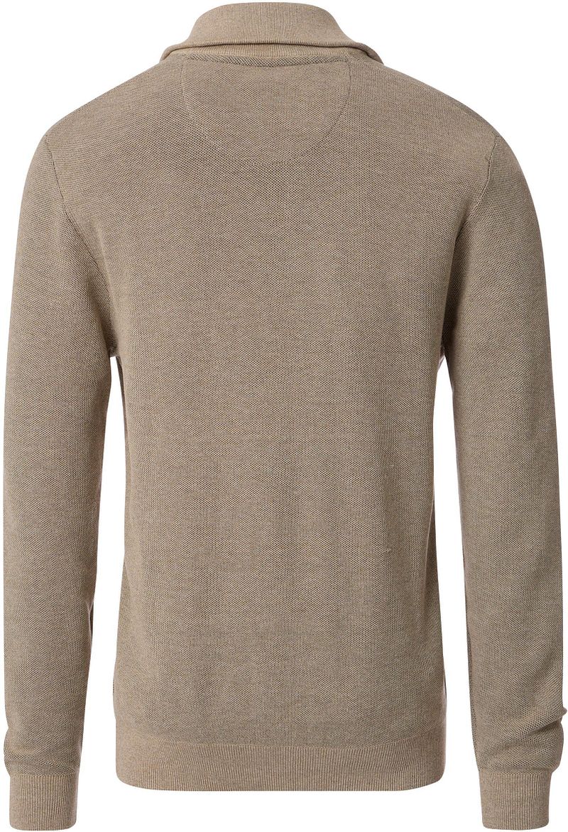 Casa Moda Halfzip Trui Ecru