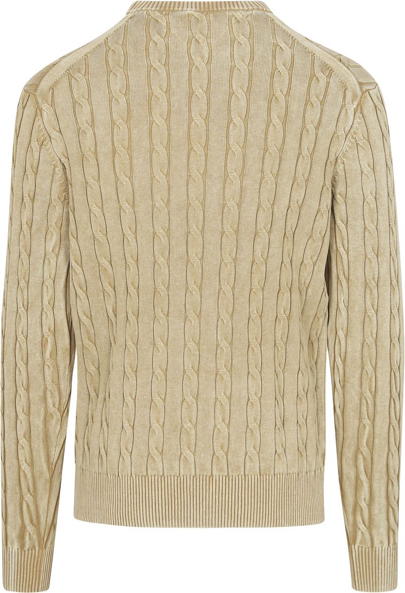 Tommy Hilfiger Pullover Cable Sandalwood