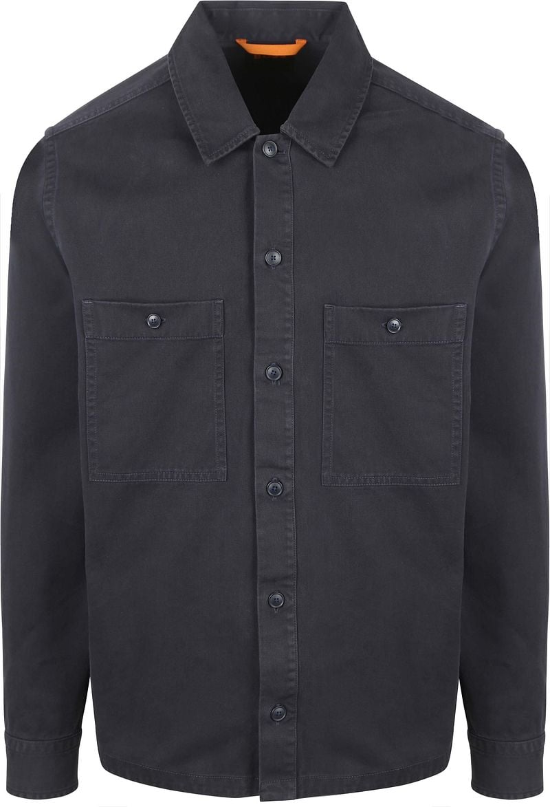 BOSS Überhemd Locky Navy  - Größe L günstig online kaufen