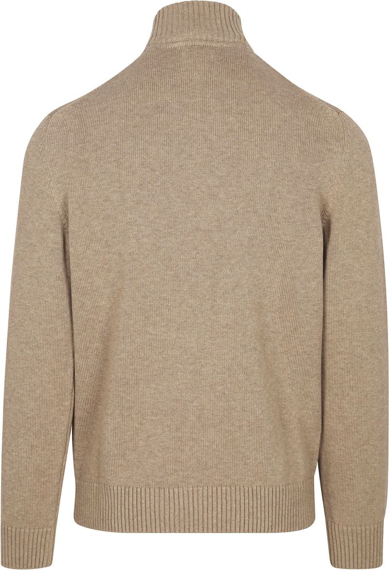 Gant Half Zip Pullover Beige
