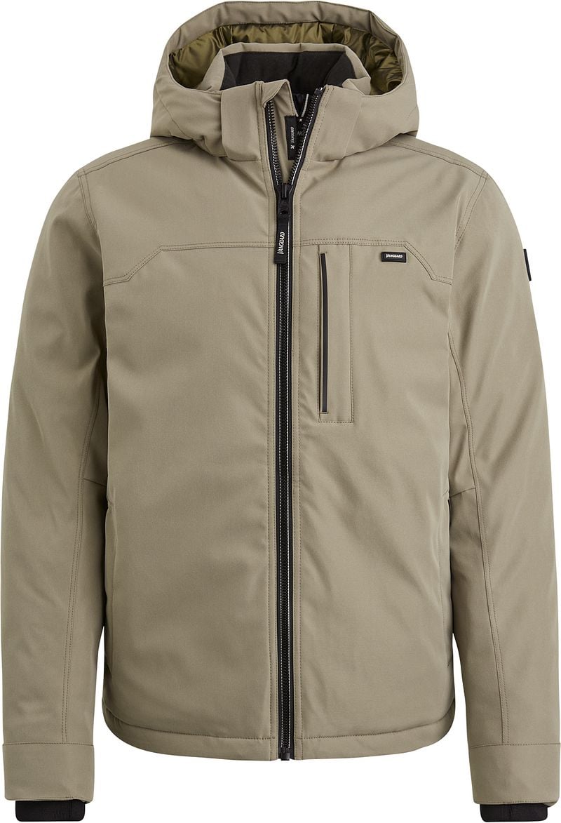 Vanguard Capuchon Hi-Twill Jas Gray Heren