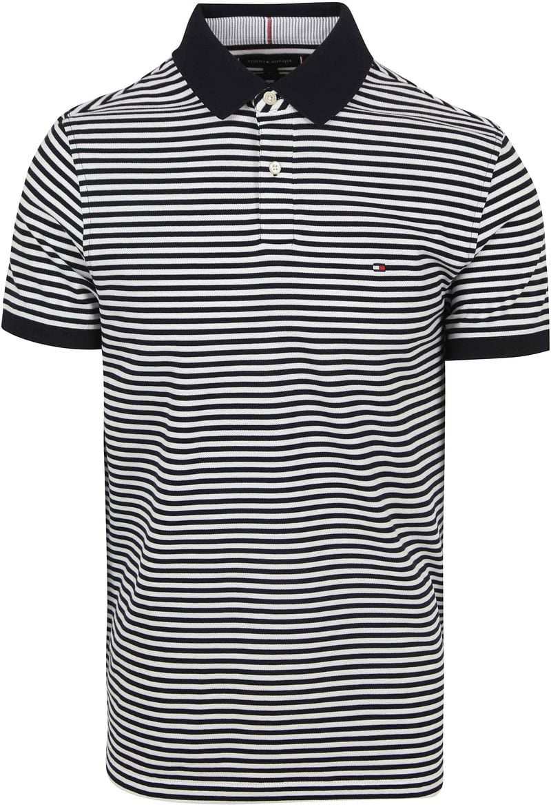 TOMMY HILFIGER Heren Polo's & T-shirts 1985 Regular Polo Donkerblauw