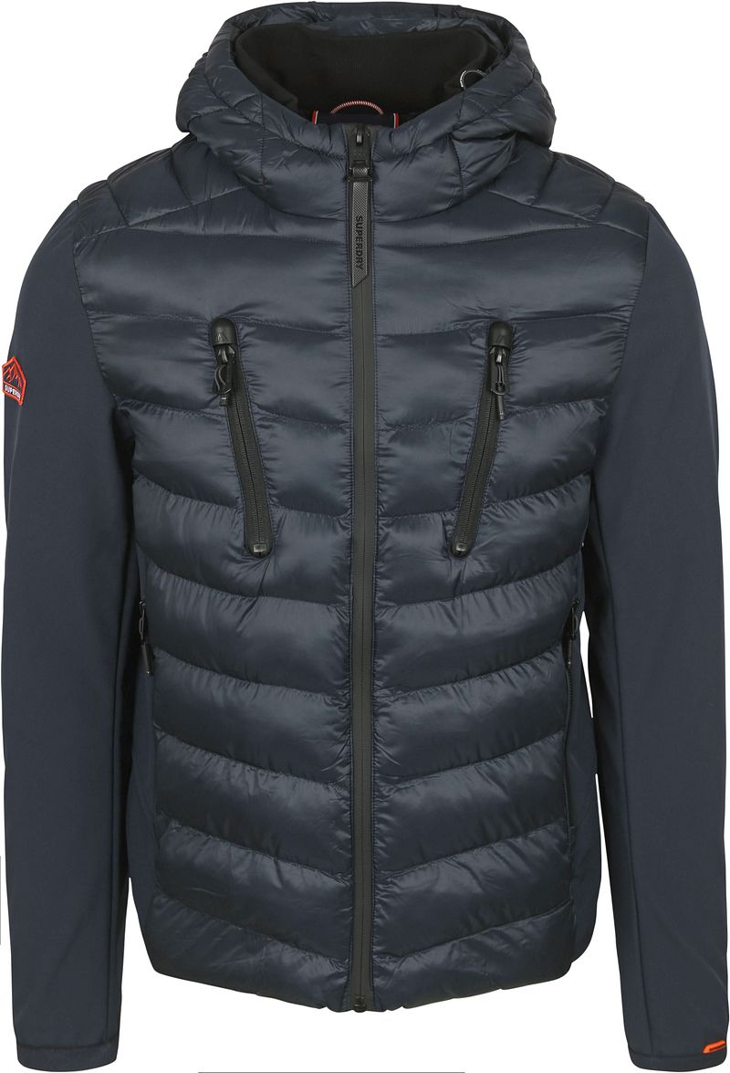 Superdry Softshell Jacke Navy - Größe M günstig online kaufen