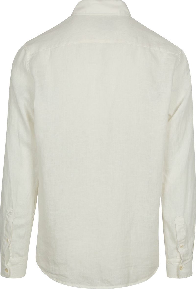 Scotch and Soda Linnen Overhemd Wit