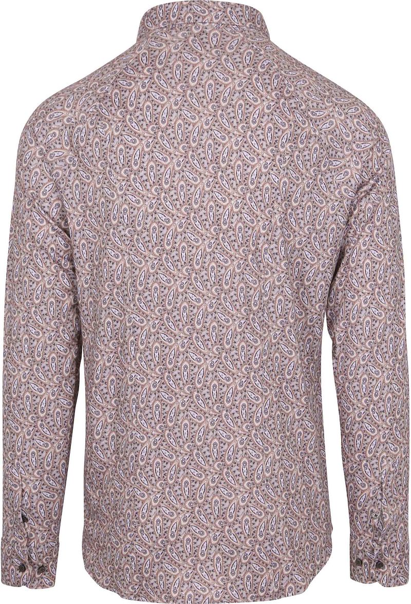 DESOTO Hemd Timeless Elegance Druck Paisley Beige - Größe XXL günstig online kaufen