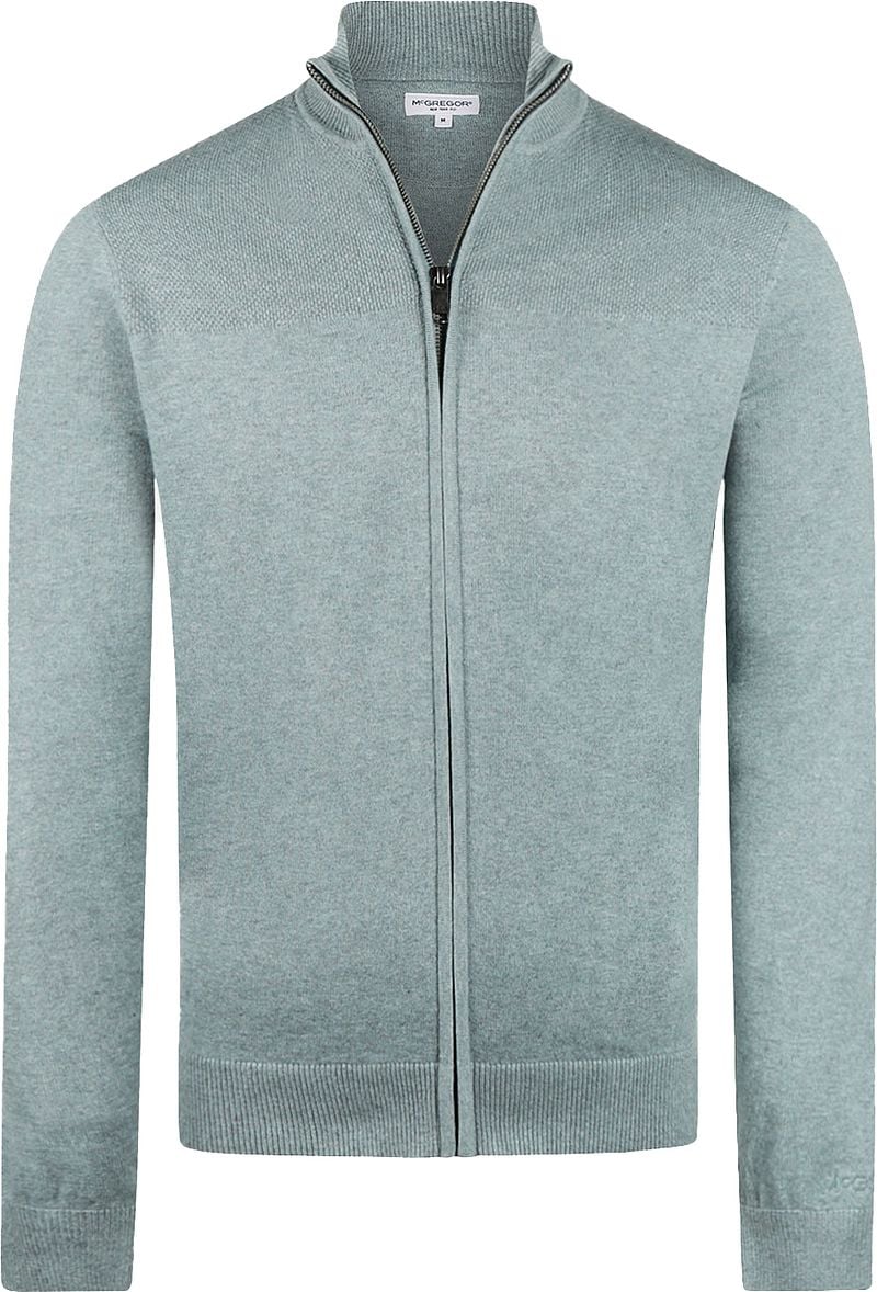 McGregor Strickjacke Merinowolle Sage Grün - Größe 3XL günstig online kaufen