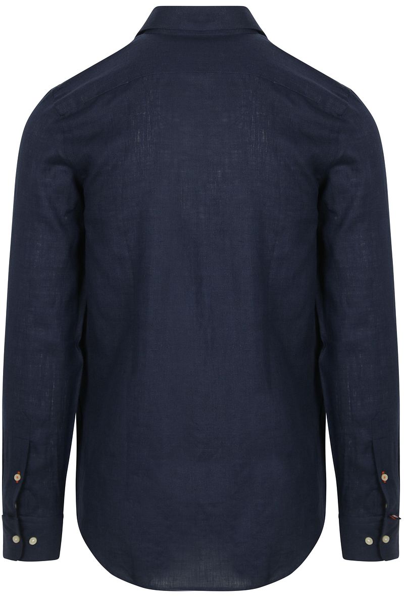 Suitable Hemd Leinen Navy  - Größe 42 günstig online kaufen