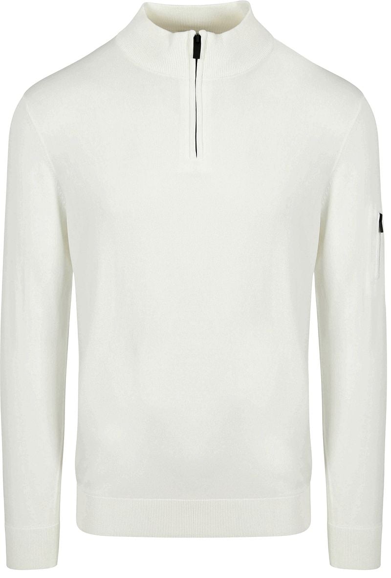 Suitable Race Half Zip Pullover Ecru - Größe S günstig online kaufen