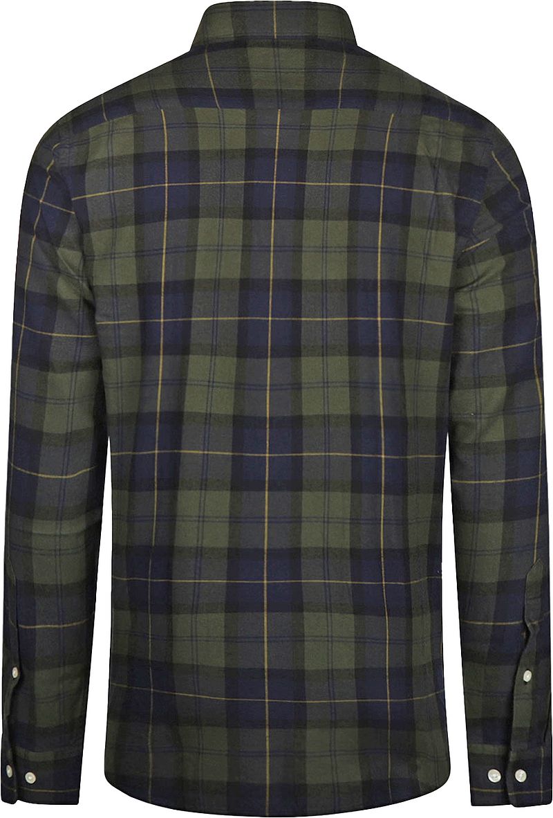 McGregor Overhemd Ruit Groen Blauw