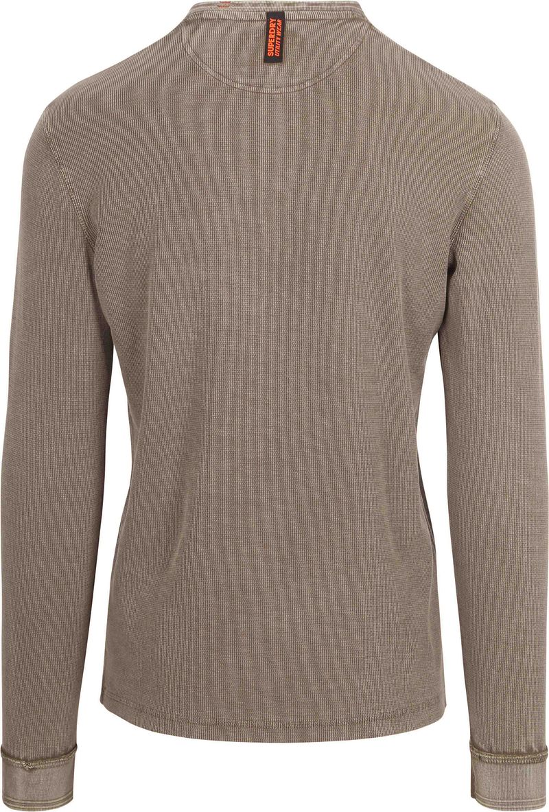 Superdry Vintage Textured Trui Taupe