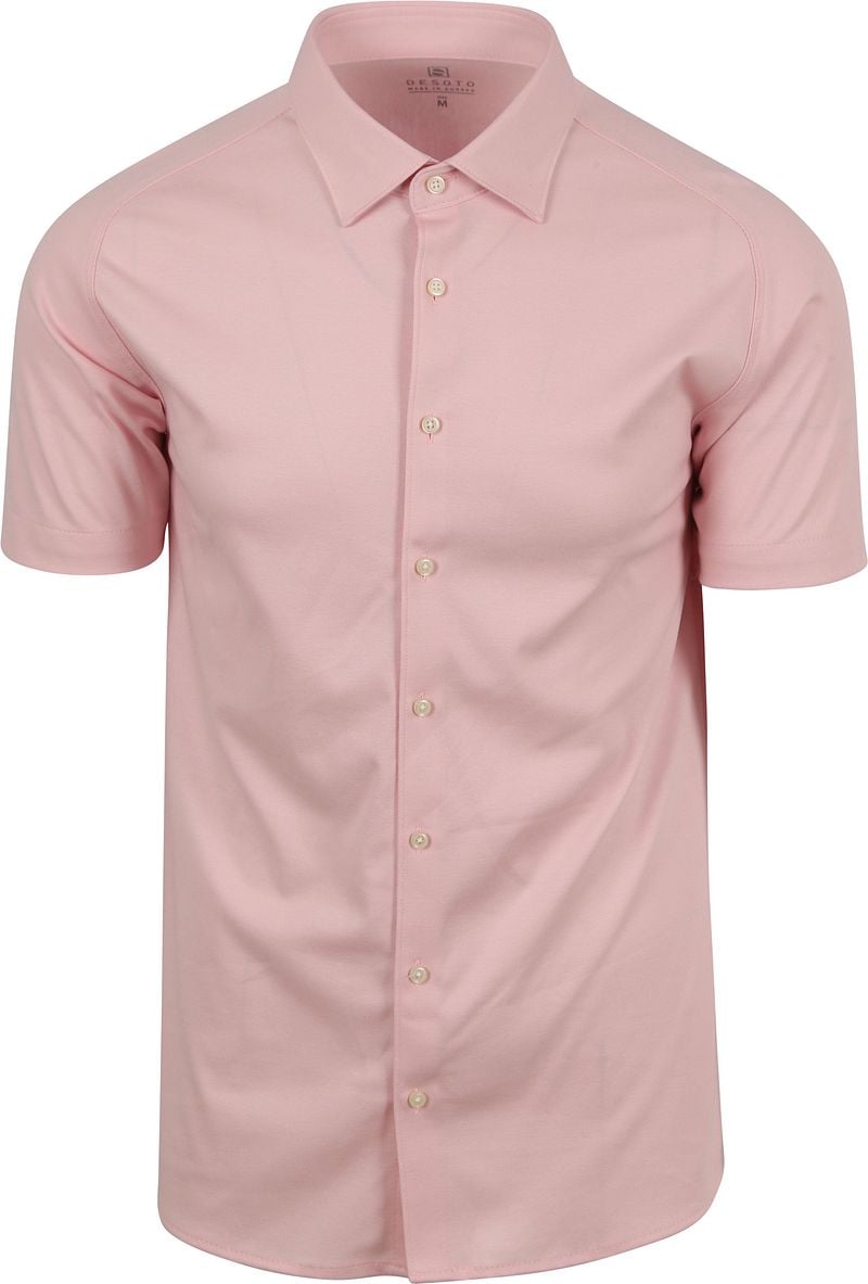 Desoto Short Sleeve Jersey Hemd Rosa - Größe L günstig online kaufen