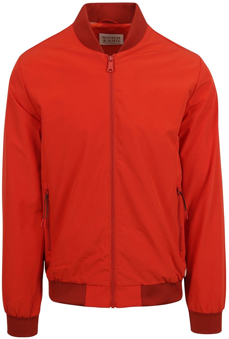 Scotch & Soda Bomberjacke Rot - Größe L günstig online kaufen