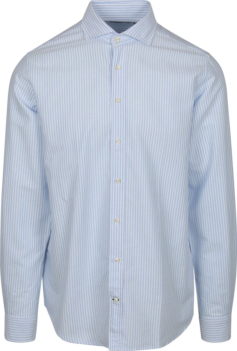 Steppin' Out Hemd Oxford Streifen Hellblau - Größe 3XL günstig online kaufen