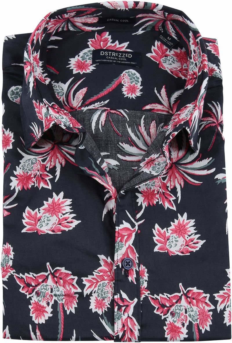 Dstrezzed Chemise Ananas Marine  Bleu foncé taille M