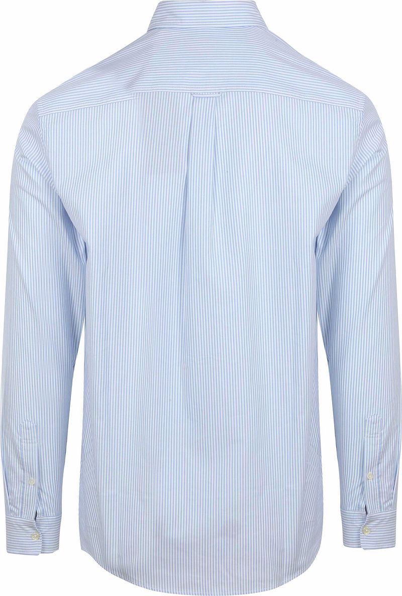 Scotch and Soda Overhemd Streep Lichtblauw