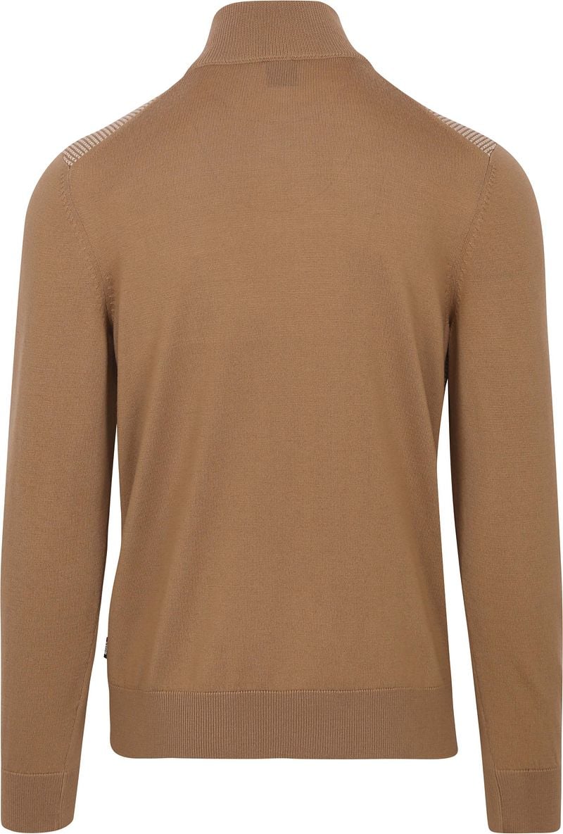 BOSS Dambino Halfzip Pullover Camel - Größe M günstig online kaufen