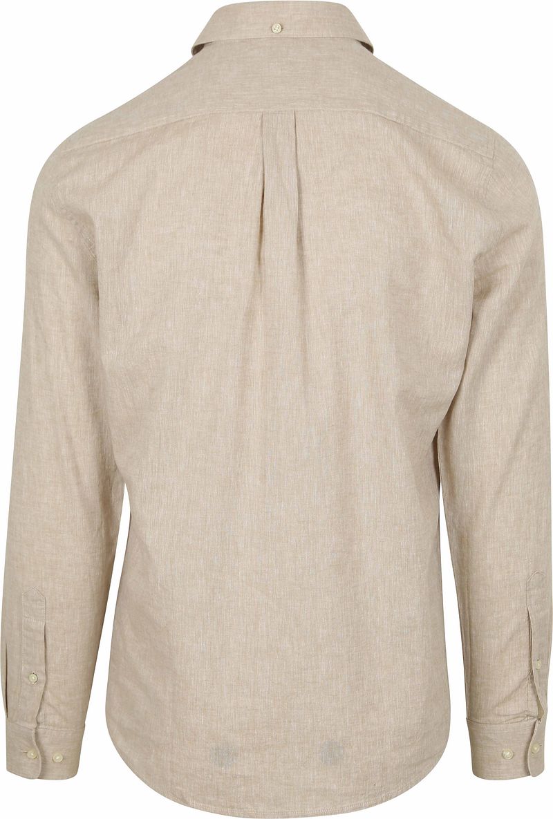Barbour Shirt Nelson Tailored Stone Beige