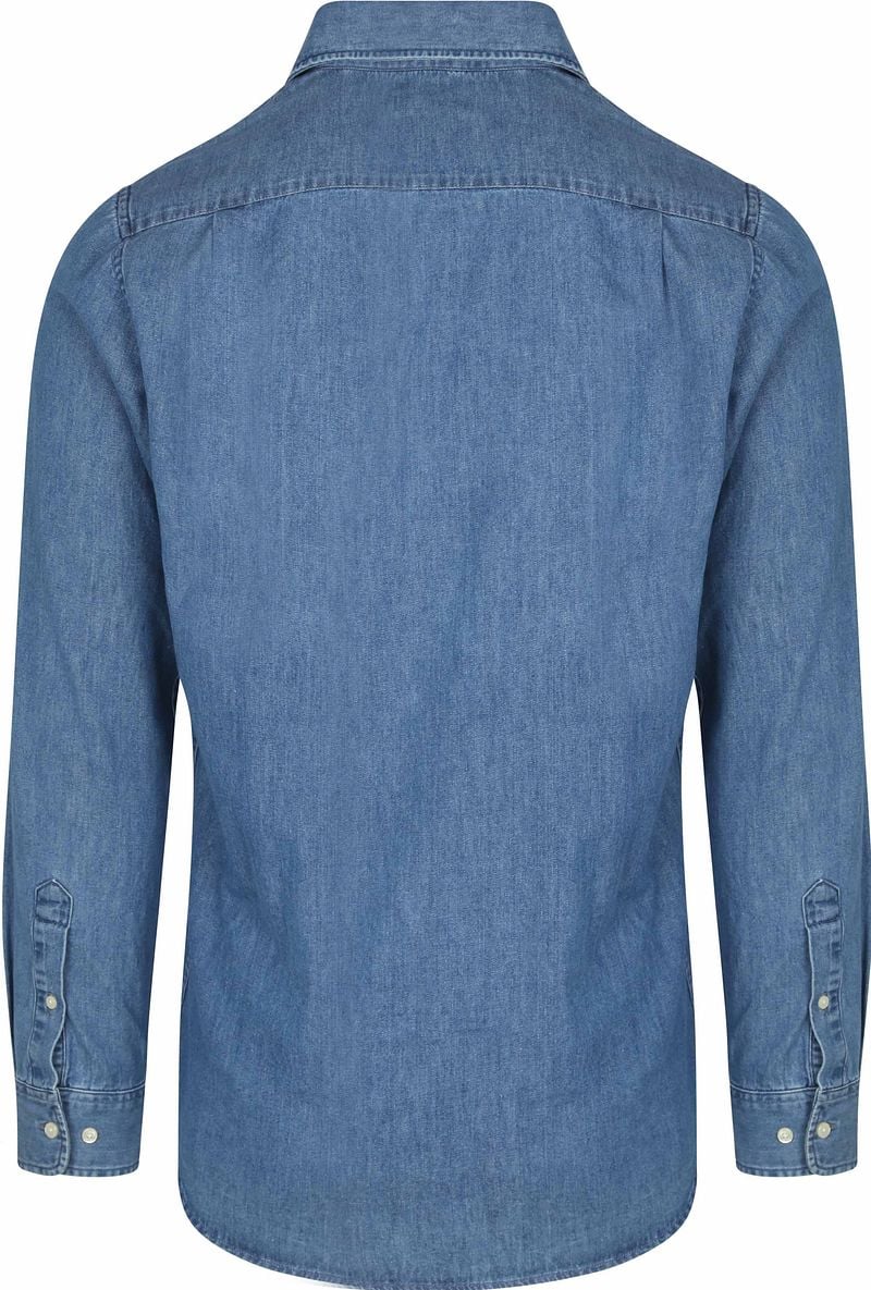 Steppin' Out Hemd Chambray Blau - Größe XL günstig online kaufen