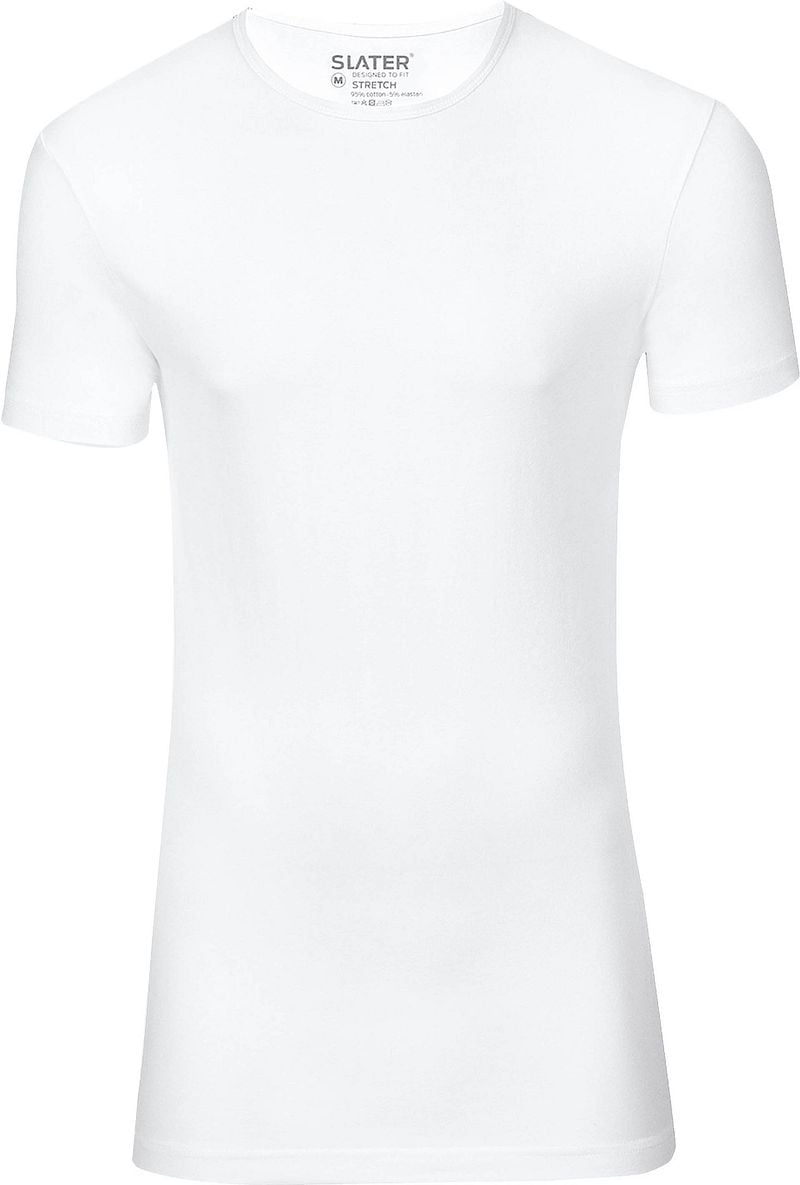 Slater 2er-Pack Stretch T-shirt Weiß - Größe S günstig online kaufen